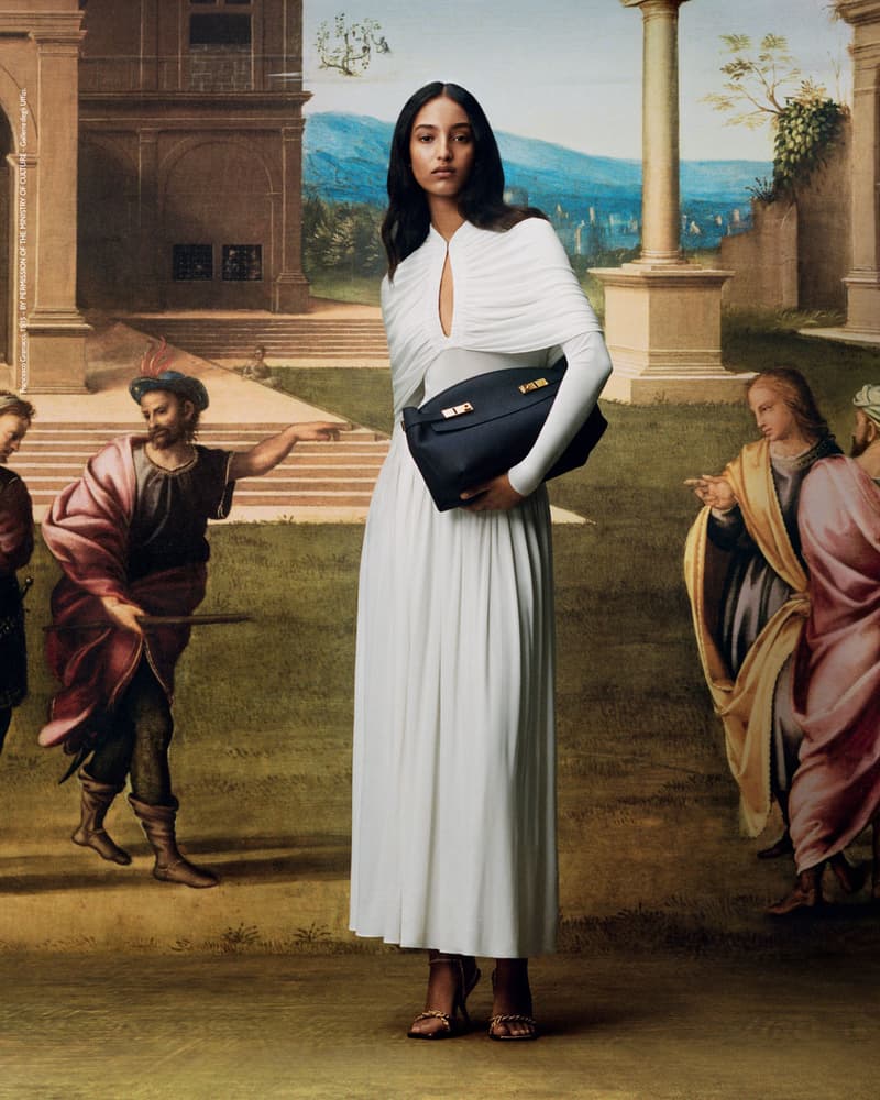 Ferragamo's Fall 2023 Campaign Is Adorned With Renaissance Masterpieces Maximilian Davis Tyler Mitchell