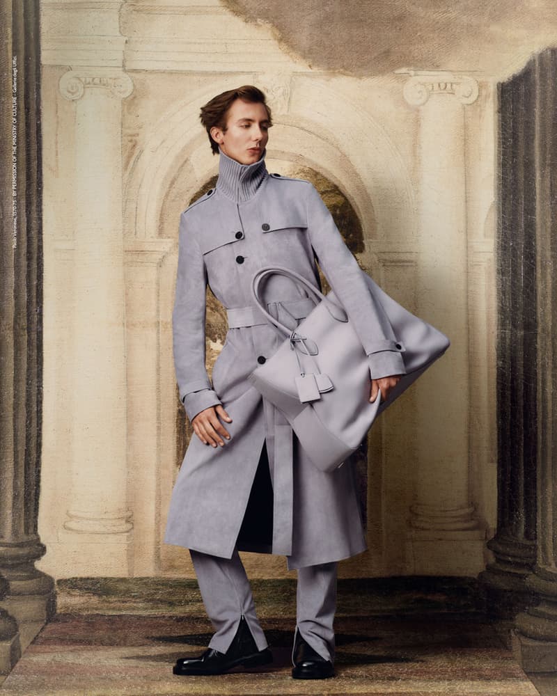 Ferragamo's Fall 2023 Campaign Is Adorned With Renaissance Masterpieces Maximilian Davis Tyler Mitchell