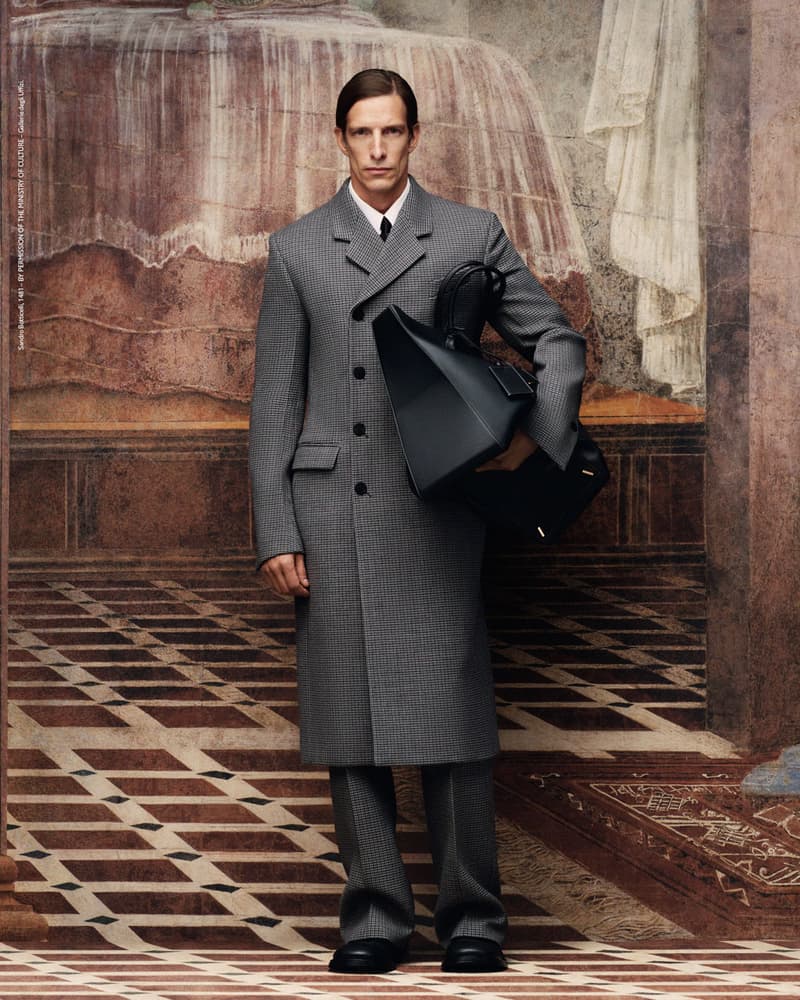 Ferragamo's Fall 2023 Campaign Is Adorned With Renaissance Masterpieces Maximilian Davis Tyler Mitchell