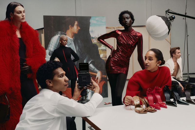 Ferragamo's Fall 2023 Campaign Is Adorned With Renaissance Masterpieces Maximilian Davis Tyler Mitchell