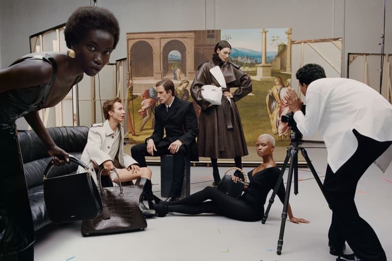 Ferragamo's Fall 2023 Campaign Is Adorned With Renaissance Masterpieces Maximilian Davis Tyler Mitchell