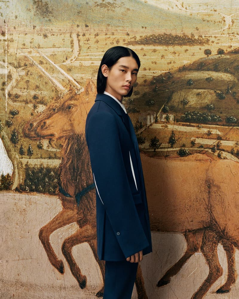 Ferragamo's Fall 2023 Campaign Is Adorned With Renaissance Masterpieces Maximilian Davis Tyler Mitchell