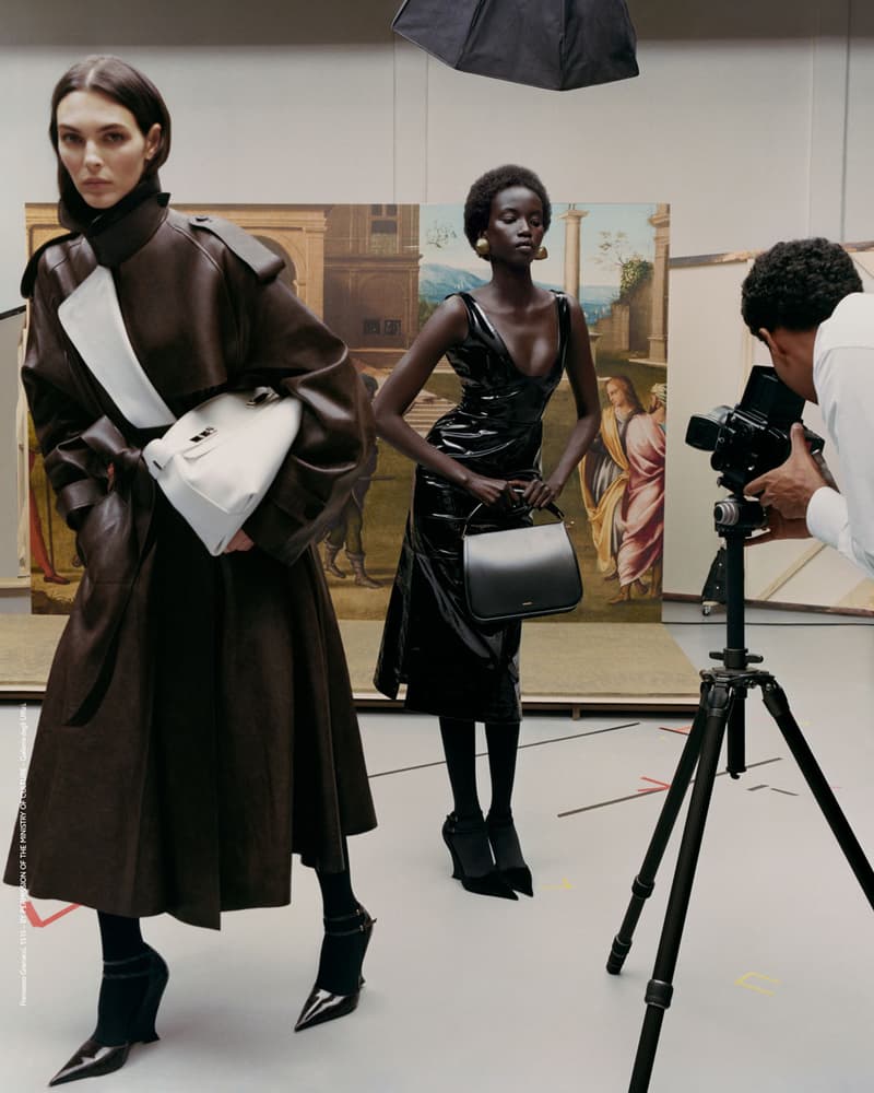 Ferragamo's Fall 2023 Campaign Is Adorned With Renaissance Masterpieces Maximilian Davis Tyler Mitchell