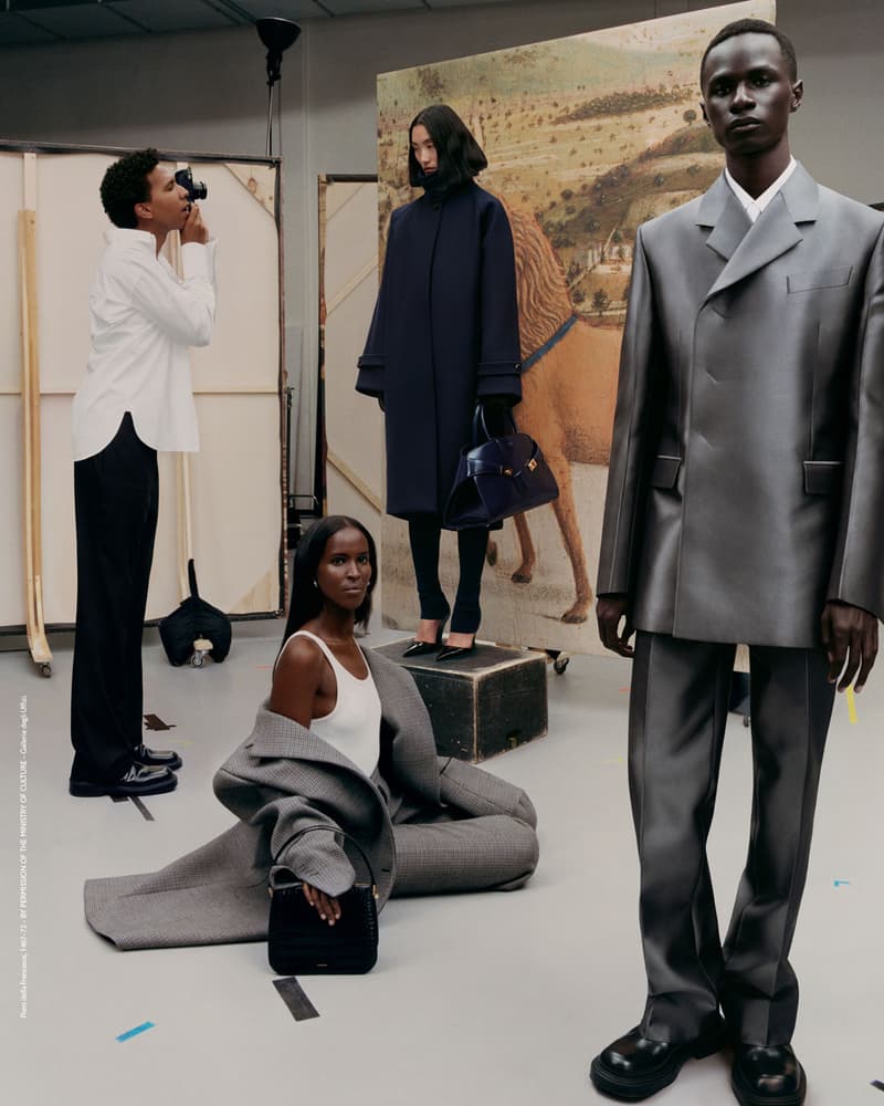 Ferragamo's Fall 2023 Campaign Is Adorned With Renaissance Masterpieces Maximilian Davis Tyler Mitchell