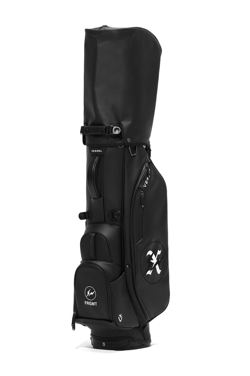 god selection xxx fragment design vessel collaboration japan golf bag release info