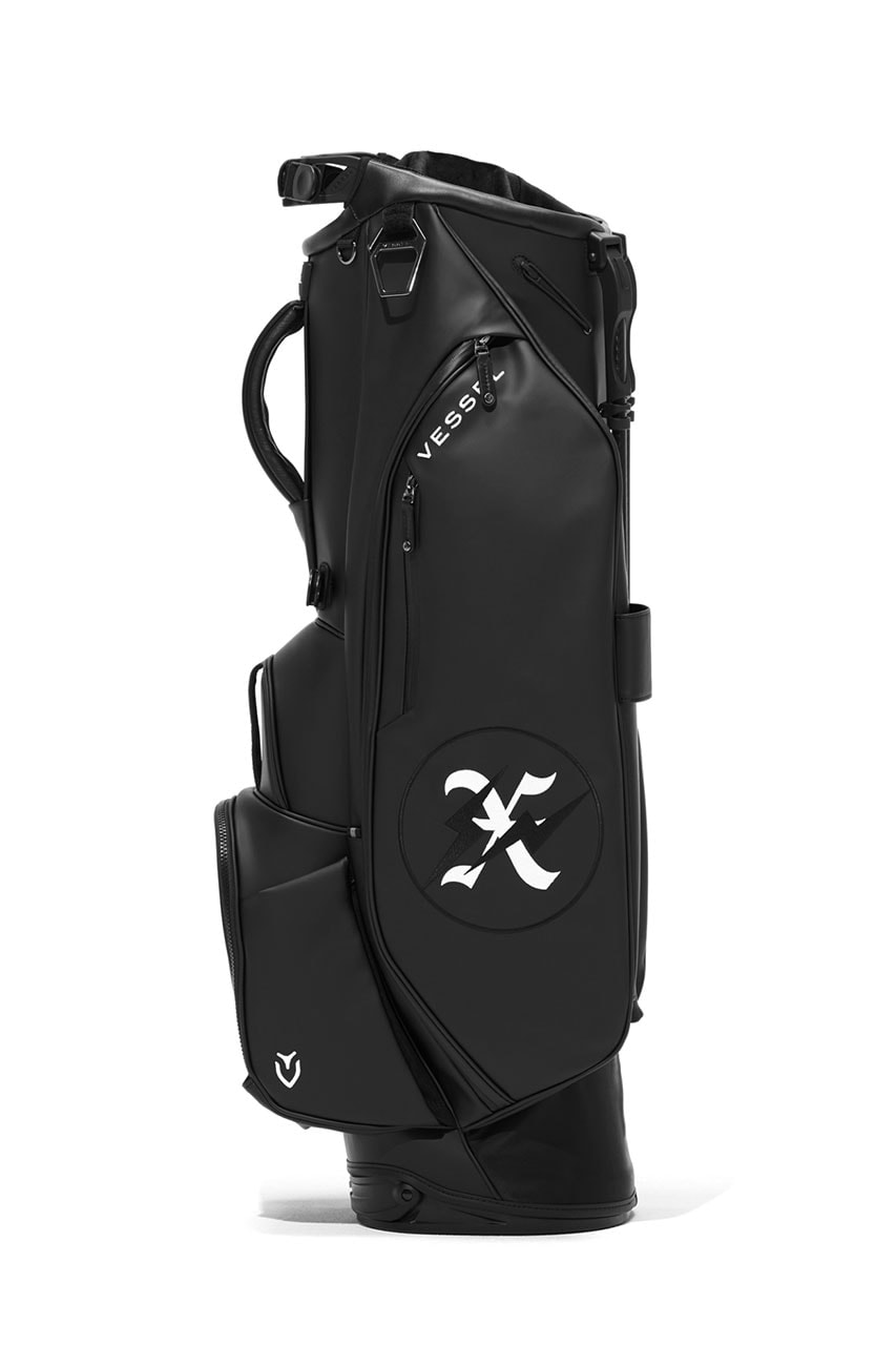 god selection xxx fragment design vessel collaboration japan golf bag release info