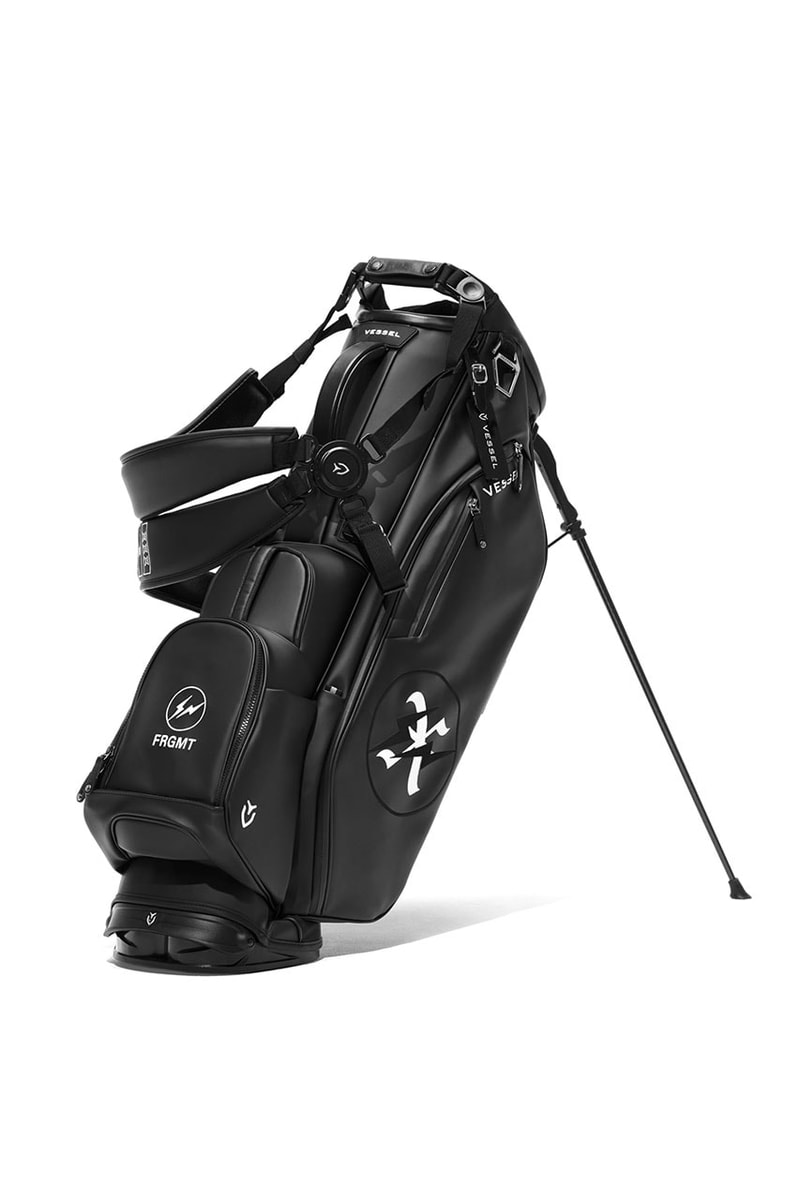 god selection xxx fragment design vessel collaboration japan golf bag release info