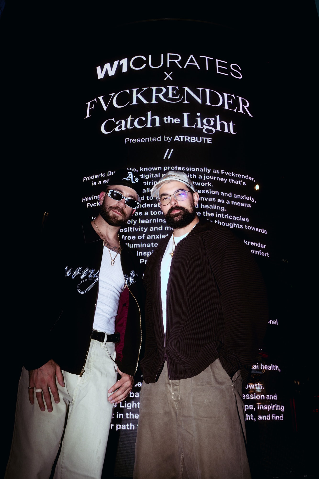 fvckrender catch the light exhibition w1 gallery