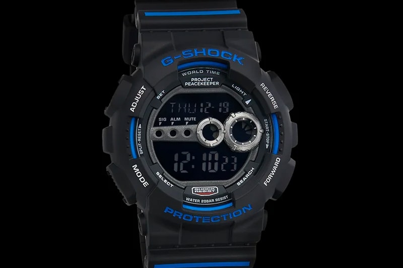 G-SHOCK Project Peacekeeper Collaboration Law Enforcement Officers DW-5600PPK20-1CR GD-100PPK20-1CR  Release Info