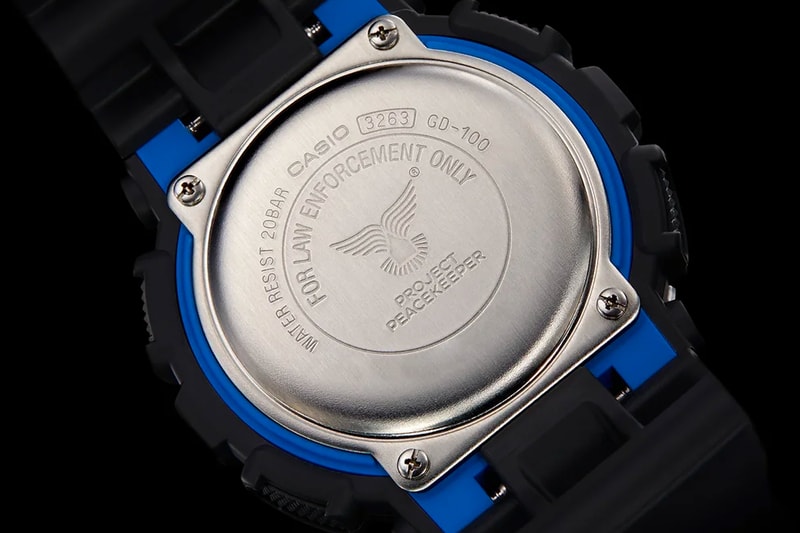 G-SHOCK Project Peacekeeper Collaboration Law Enforcement Officers DW-5600PPK20-1CR GD-100PPK20-1CR  Release Info