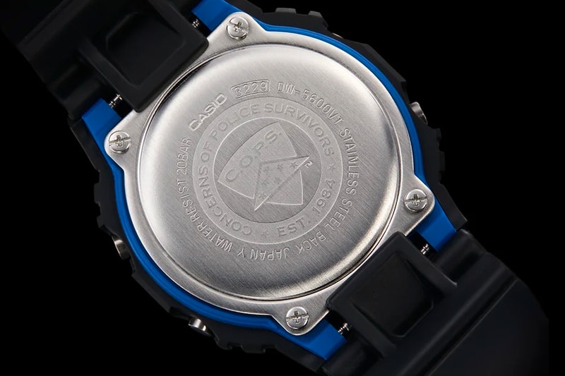 G-SHOCK Project Peacekeeper Collaboration Law Enforcement Officers DW-5600PPK20-1CR GD-100PPK20-1CR  Release Info