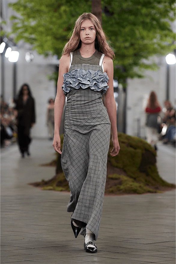 GANNI Spring Summer 2024 Copenhagen Fashion Week womenswear runway show