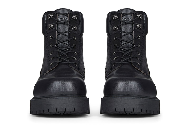 Givenchy Show ankle workboots in nubuck with used effect Tan Black Cherry Red Timberland 6 Inch Boots Matthew M Williams