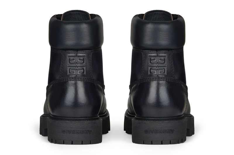 Givenchy Show ankle workboots in nubuck with used effect Tan Black Cherry Red Timberland 6 Inch Boots Matthew M Williams