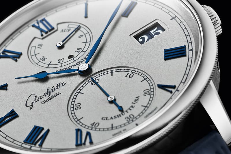 Glashütte Original Senator Chronometer Silver Blue Release Info