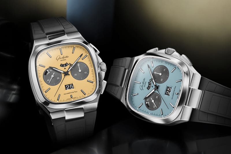 Glashütte Original Releases the Seventies Chronograph Panorama Date in Two Summery Hues