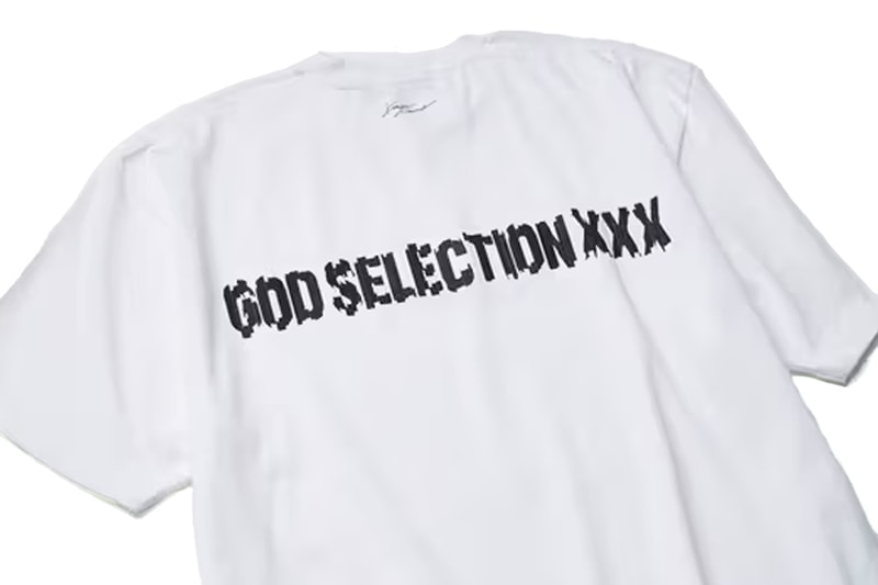 GOD SELECTION XXX 10th Anniversary Kosuke Kawamura T-Shirt Collab Release Info Date Buy Price 