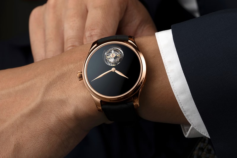 H. Moser & Cie. Endeavour Tourbillon Concept Vantablack® Endeavour Centre Seconds Vantablack® Release Info 
