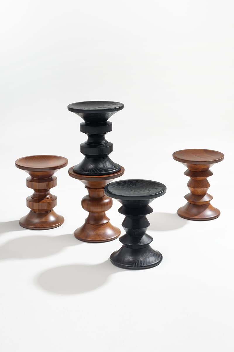 Herman Miller Eames Turned Stool New Editions Release Info