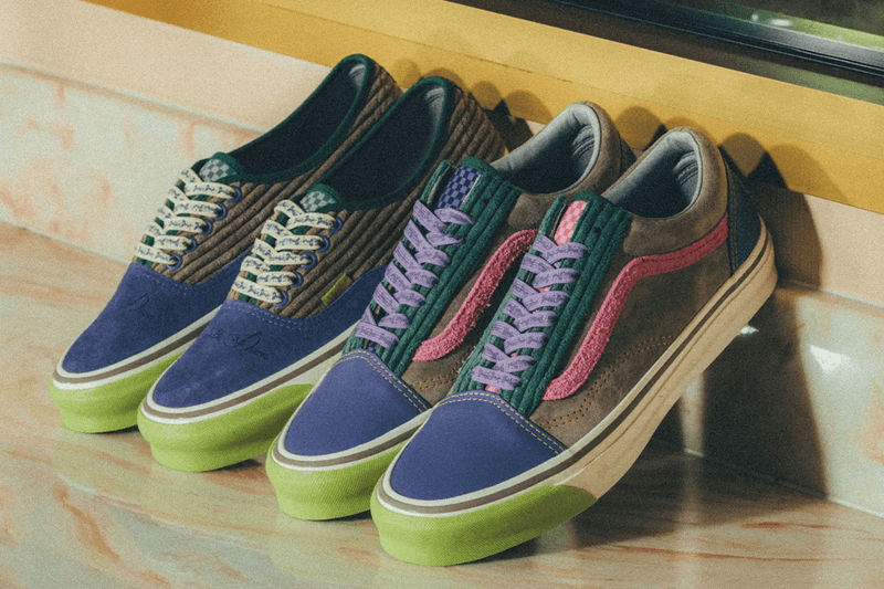 Feature Vault by Vans Double Down Sinner’s Club Collaboration sneakers footwear hype Old Skool Authentic VN0A5FBDBMB VN0A4P3XBMB