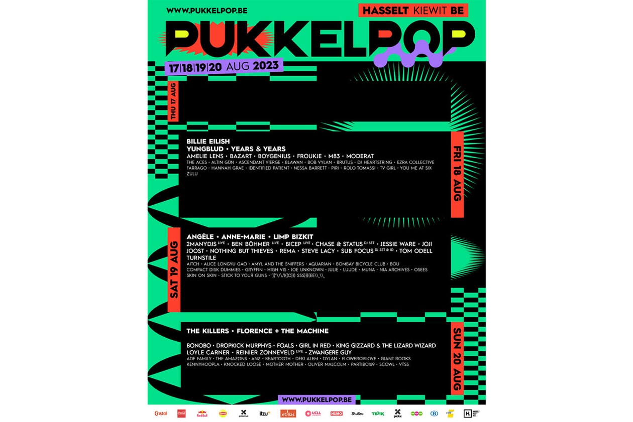 Festival Guide Music Events Europe Pukklepop Leeds Reading Creamfields North All Points East Flow Lovestream AMA Festival