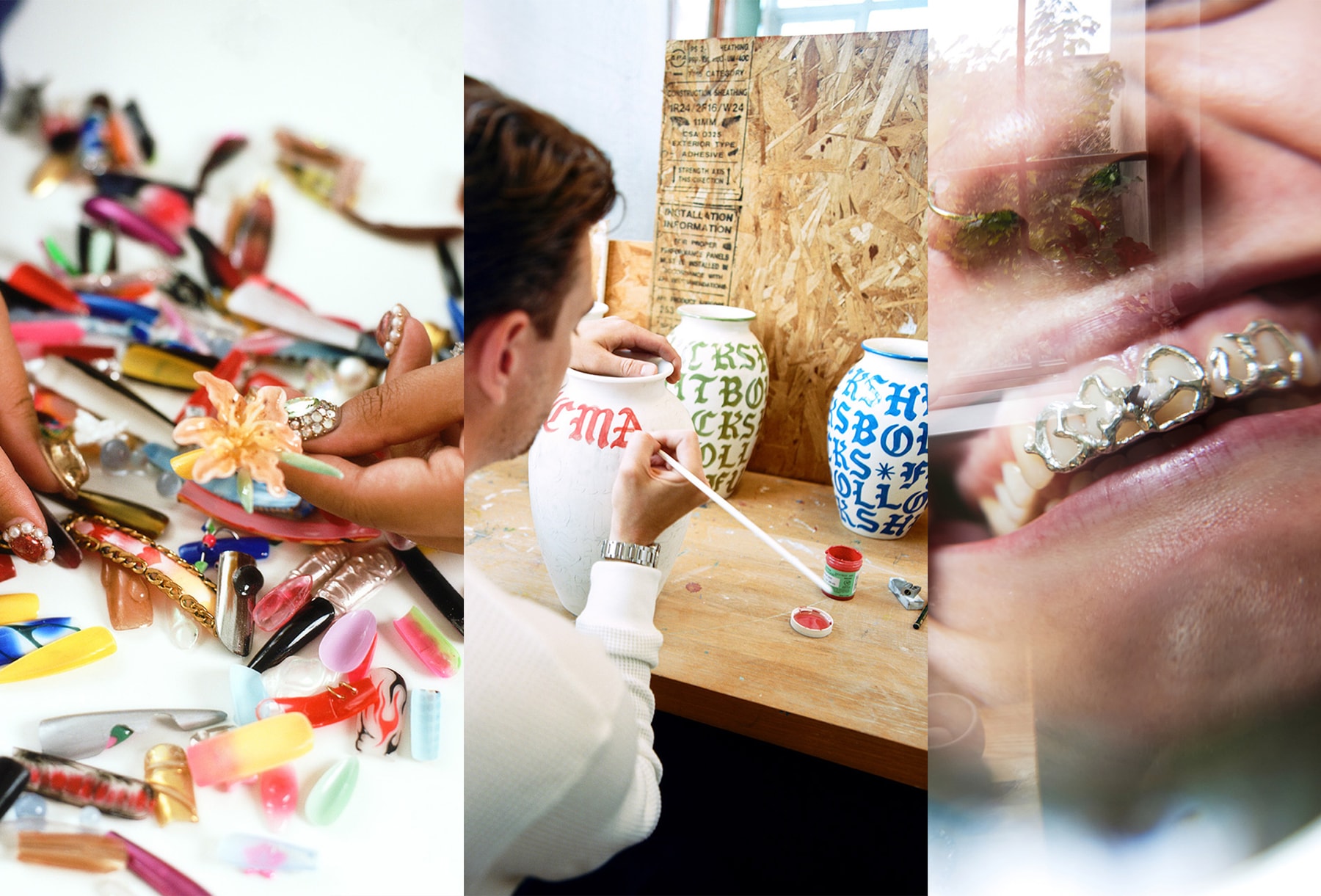 hypebeast flea squarespace clova me old china angels nailz grillz jewelery ceramics nail art london event market creative streetwear interview url irl activation