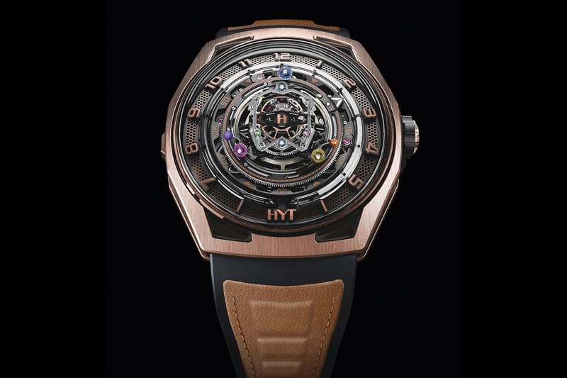 HYT Presents the Incredible Conical Tourbillon Infinity Sapphires Timekeeper