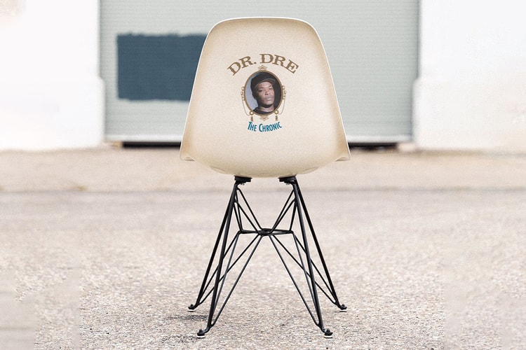 Interscope and Modernica Craft a Side Shell Eiffel Chair That Honors Dr. Dre's 'The Chronic'