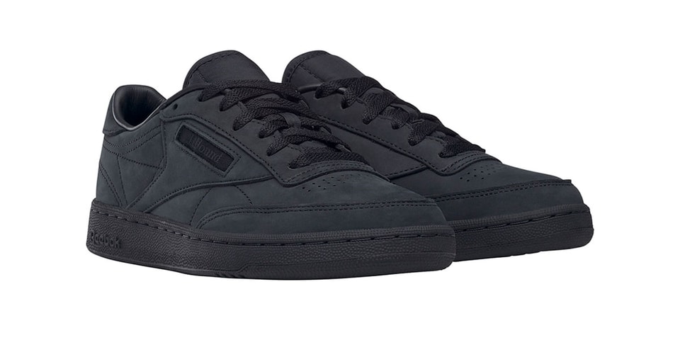 Official Images of JJJJound's Reebok Club C "Core Black" Collab