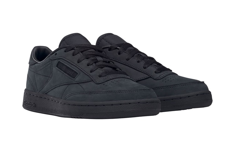 Official Images of JJJJound's Reebok Club C "Core Black" Collab