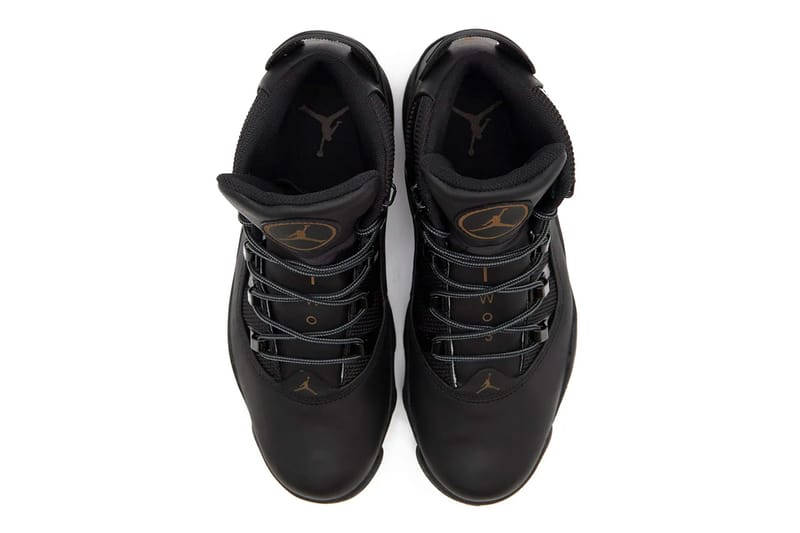 men's jordan winterized 6 rings boots black