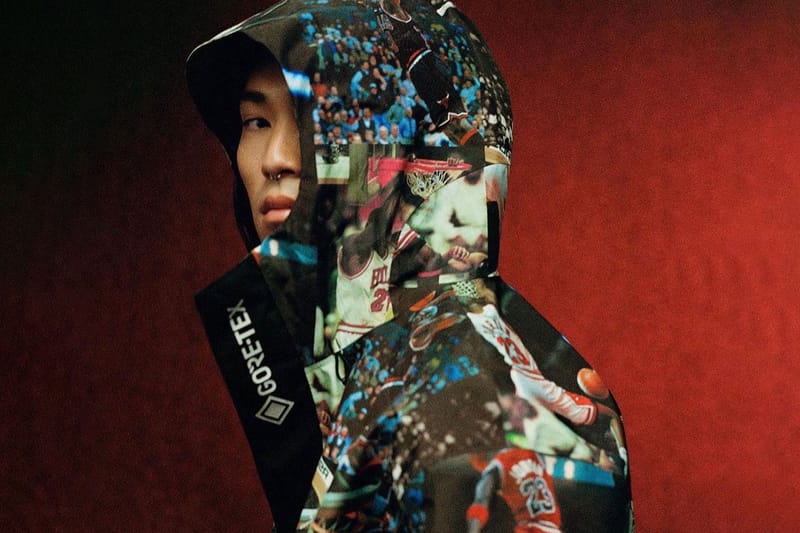 This Jordan Brand GORE-TEX Jacket Is Adorned With Images of MJ's Dunks