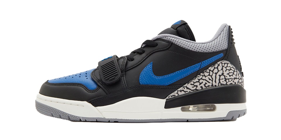 This Jordan Legacy 312 Gets the “Royal Toe” Treatment