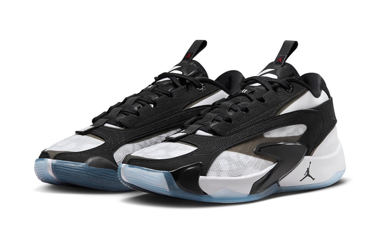 Jordan Luka 2 Surfaces in a Classic "White/Black"