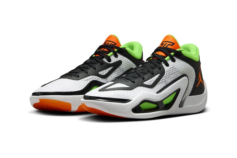 Jordan Tatum 1 "Home Team" Readies for Spooky Season White/Total Orange-Black-Green Strike DZ3324-108 september release date