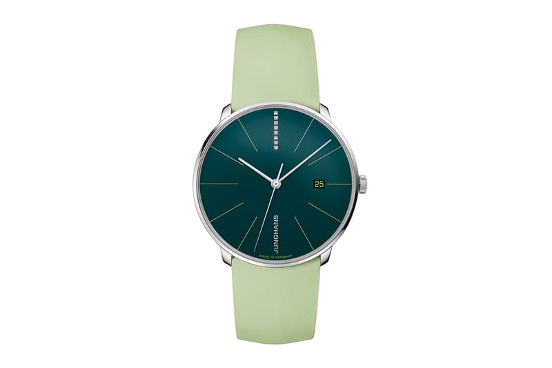 Junghans Meister fein Automatic New Colorways Petrol & Artic Blue Moss & Apple Green Blackberry & Pink Release Info