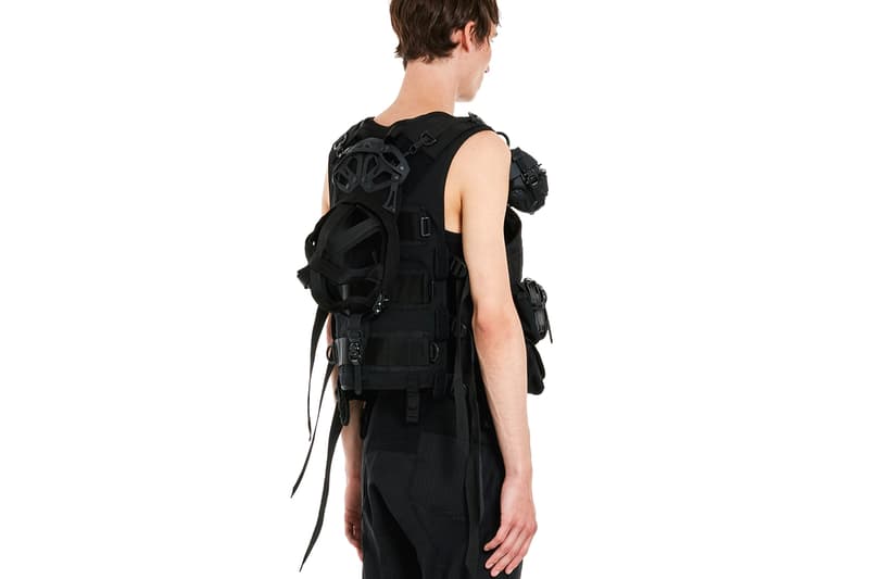 Junya WATANABE MAN x INNERRAUM Collaboration Technical Vest Crossbody Shoulder Bag Black Techwear Gorpcore Dover Street Market London