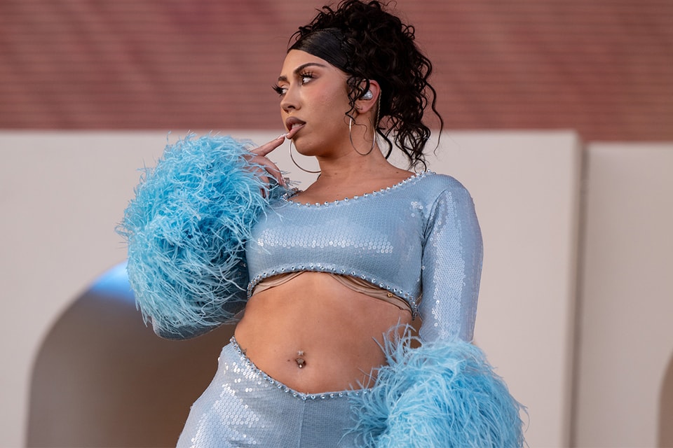 kali uchis blue dress Kali Uchis Isolation - Blue Vinyl main image 1