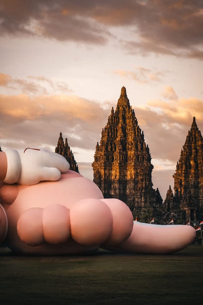 'KAWS:HOLIDAY' Prambanan Temple Compound  Yogyakarta Indonesia AllRightsReserved