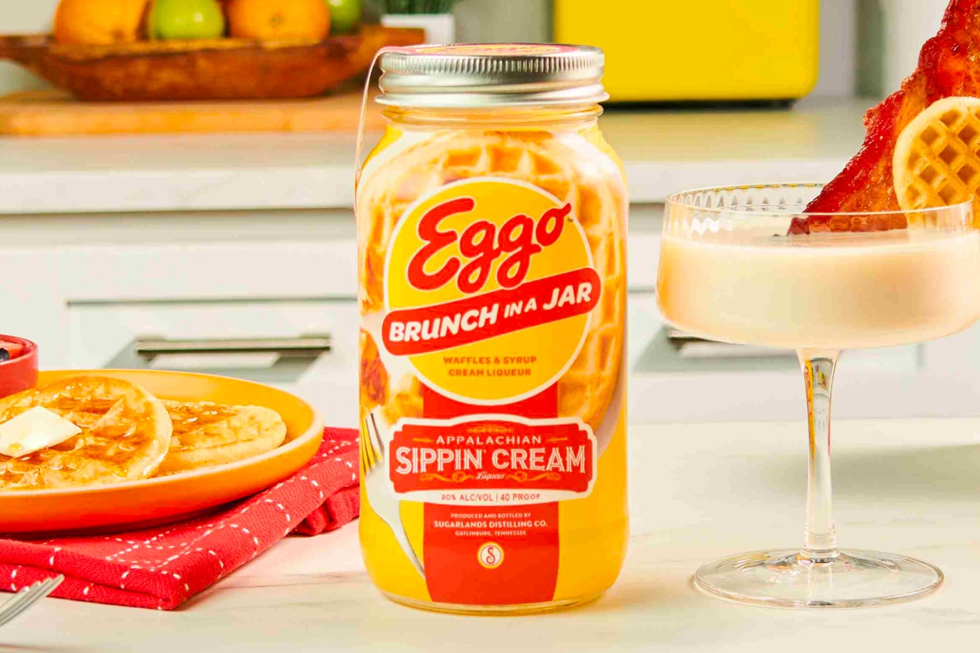 Kellogg's Eggo Sugarlands Distilling Co. Brunch In A Jar Release Info Taste Review 
