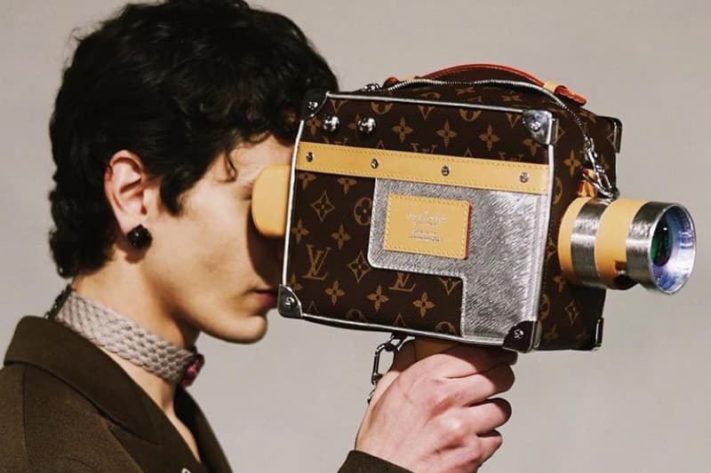 KidSuper-Designed Louis Vuitton FW23 Camera Bag Is Actually a Full Functioning Camera colm dillane pharrell williams virgil abloh accessories lv monogram bag