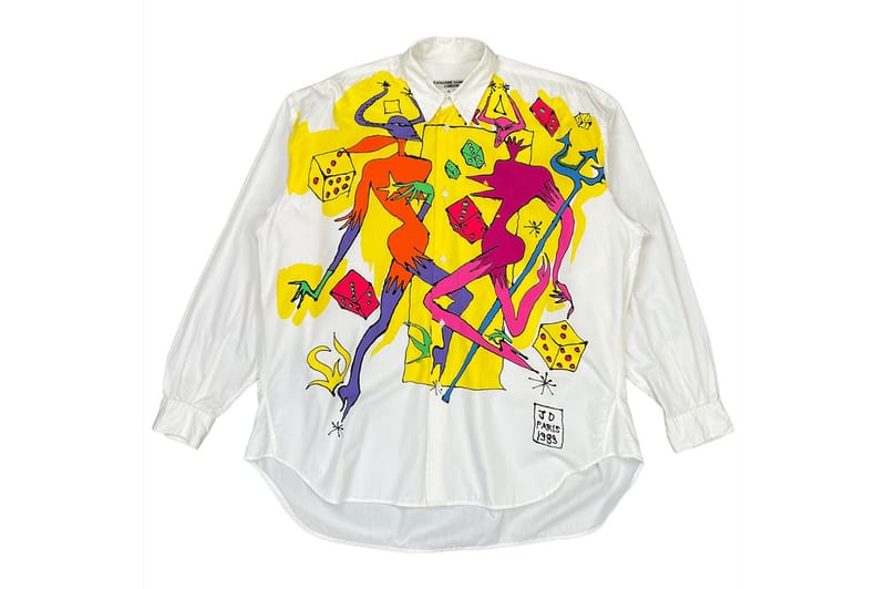 国産正規品90s Miu Miu archive hull zip nylon shirt トップス