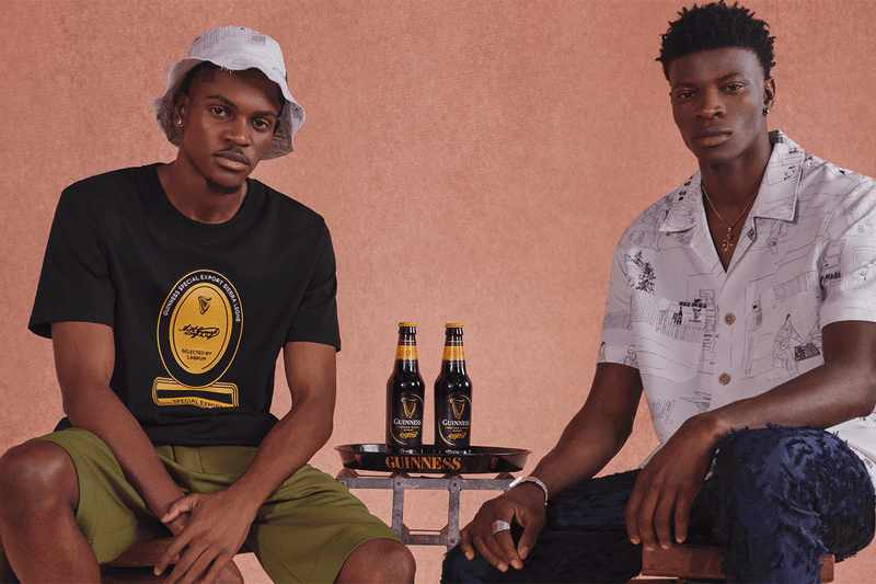 LABRUM x GUINNESS Summer Collection Release Information details date collaboration beer Sierra Leone uk designer Foday Dumbuya