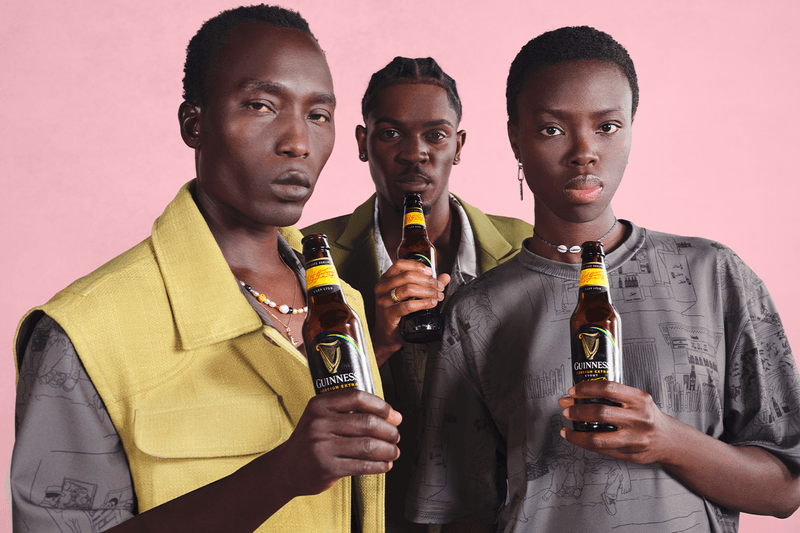 LABRUM x GUINNESS Summer Collection Release Information details date collaboration beer Sierra Leone uk designer Foday Dumbuya