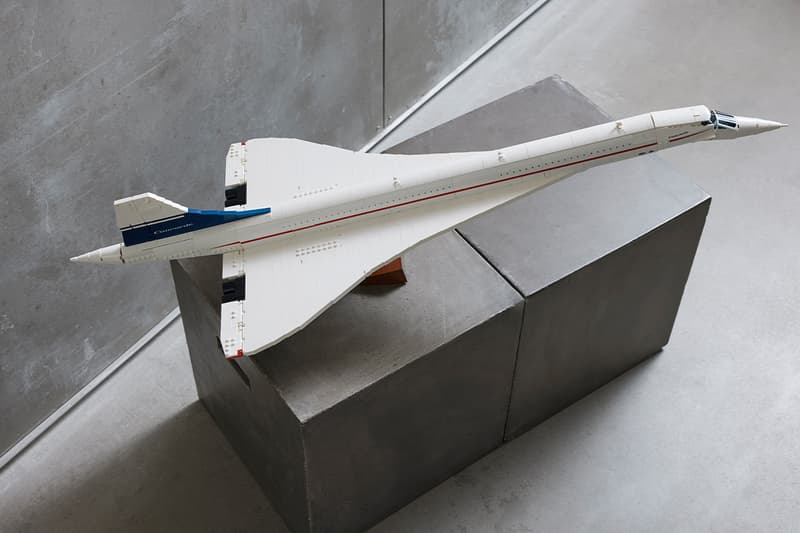 LEGO Takes Flight With 2083-Piece Concorde Set aircraft engineering masterpiece supersonic passenger model accurate scale