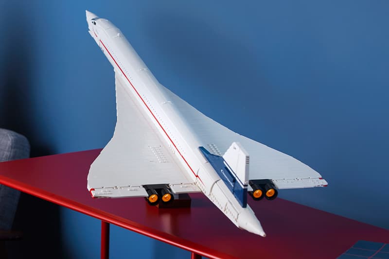 LEGO Takes Flight With 2083-Piece Concorde Set aircraft engineering masterpiece supersonic passenger model accurate scale