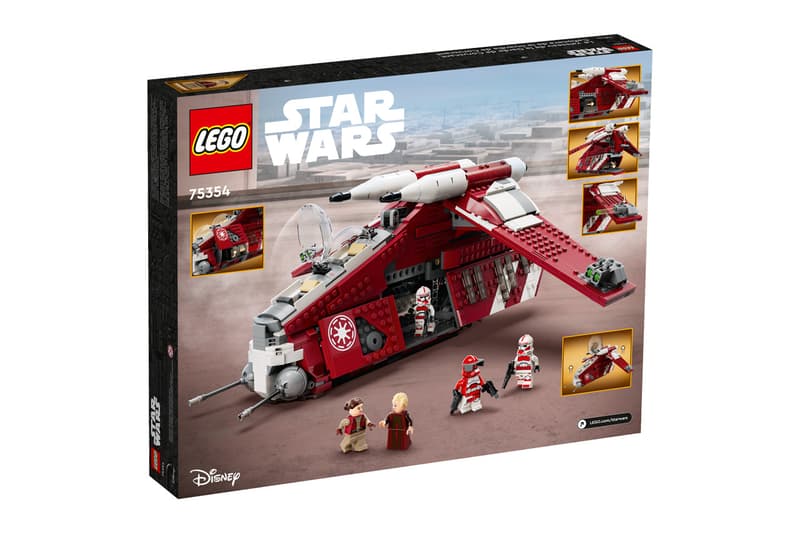 LEGO Star Wars Coruscant Guard Gunship 75354 Release Date info store list buying guide photos price