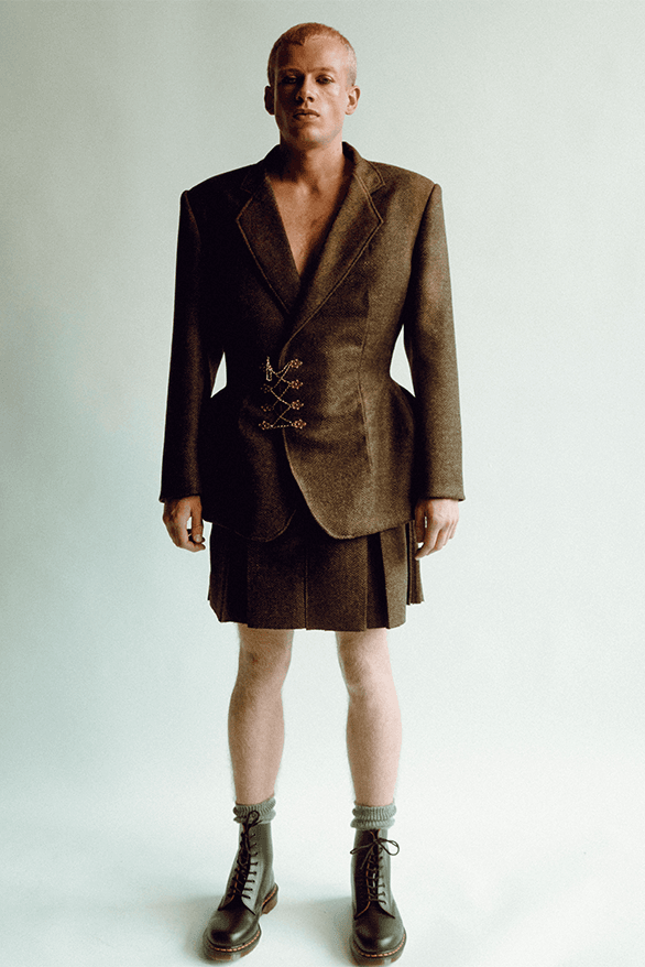 Central Saint Martins Dr Martens Collaboration London uk university 1460 boot footwear graduate collection