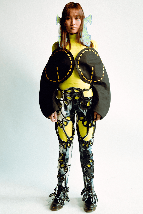 Central Saint Martins Dr Martens Collaboration London uk university 1460 boot footwear graduate collection