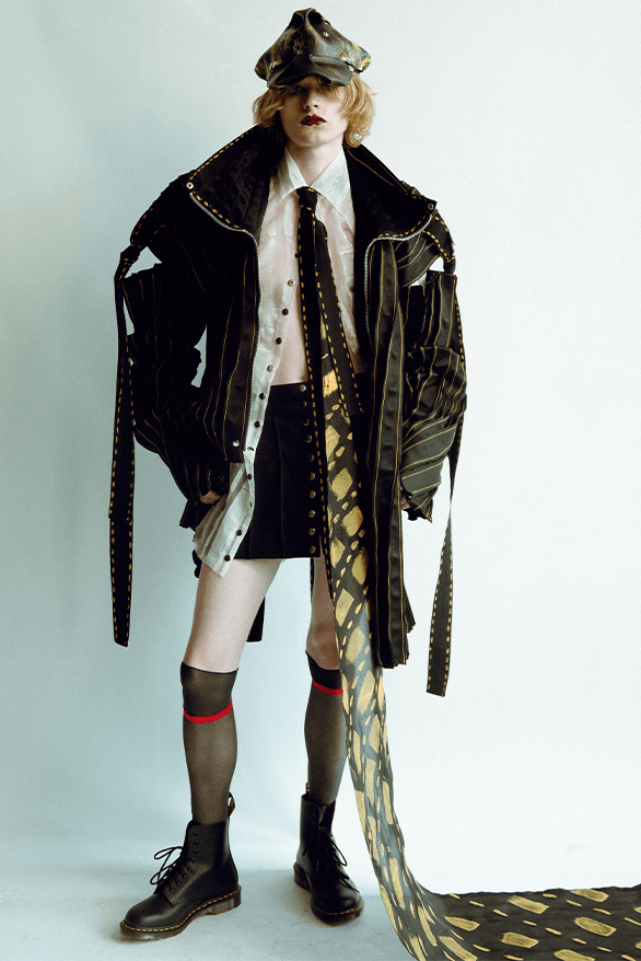 Central Saint Martins Dr Martens Collaboration London uk university 1460 boot footwear graduate collection